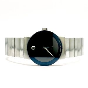 ❌SOLD❌ Movado Museum Swiss Sapphire Crystal Black Dial Ladies Watch